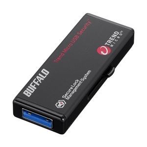 バッファロー 暗号化機能 管理ツール USB3.0 セキュリティーUSBメモリー ウイルスチェック 3年8GB RUF3-HS8GTV3