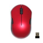ユニーク 「カチッ」と音がしない ザ・サイレントマウス M355G レッド M355GR