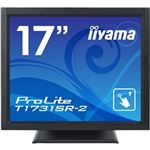 iiyama 17型液晶ディスプレイ ProLiteT1731SR-B2（抵抗膜方式タッチパネル、ブラック） T1731SR-B2