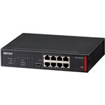 バッファロー レイヤー2 Giga PoE アンマネージスイッチ 8ポート BS-GU2008P