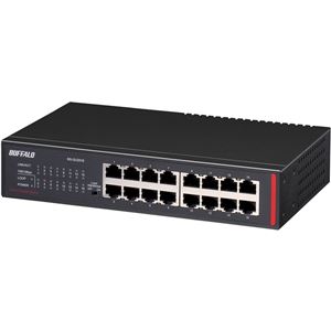 バッファロー レイヤー2 Giga アンマネージスイッチ 16ポート BS-GU2016