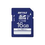バッファロー UHS-I Class1 SDHCカード 16GB RSDC-016GU1S