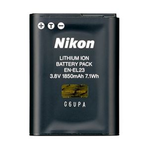 ニコン Li-ionリチャージャブルバッテリー EN-EL23
