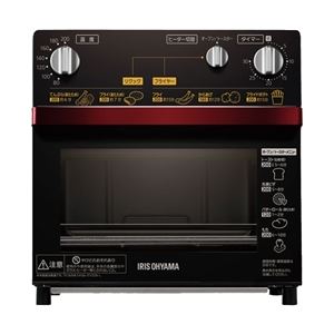 アイリスオーヤマ ノンフライ熱風オーブン レッド FVH-D3A-R
