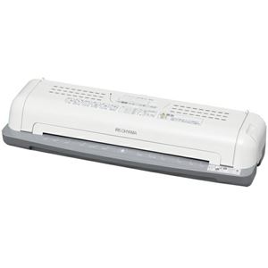 アイリスオーヤマ 省スペースラミネーター 白／灰 LTA32W