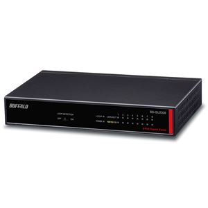 バッファロー レイヤー2 Giga アンマネージスイッチ 8ポートモデル BS-GU2008