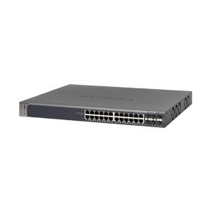 NETGEAR Inc. M5300-28G3 【ライフタイム保証】ギガ24ポートL3フルマネージ （10G） GSM7328S-200AJS