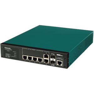 パナソニックESネットワークス PoE Plus対応／6ポートL2スイッチングハブSwitch-M5eGLPWR+ PN28058