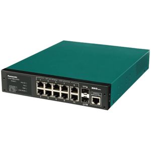パナソニックESネットワークス PoE Plus対応／10ポートL2スイッチングハブSwitch-M8eGLPWR+ PN28088
