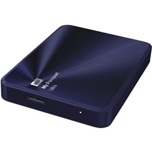 アイ・オー・データ機器 プレミアムストレージ 「My Passport Ultra Metal Edition」ブルーブラック 2TB WDBEZW0020BBA-JESN