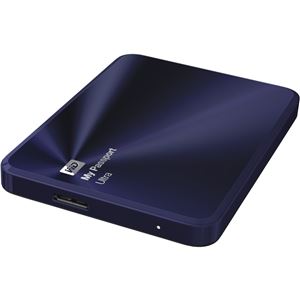 アイ・オー・データ機器 プレミアムストレージ 「My Passport Ultra Metal Edition」ブルーブラック 1TB WDBTYH0010BBA-JESN