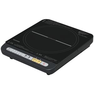 アイリスオーヤマ IHコンロ 1400W ブラック IHK-T33-B