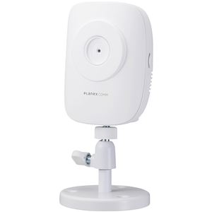 プラネックスコミュニケーションズ 100万画素 マイク内蔵 iPhone／Android対応 ネットワークカメラ 「スマカメ」 CS-QR10