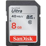 サンディスク ウルトラ SDHC UHS-I カード 8GB SDSDUN-008G-J01