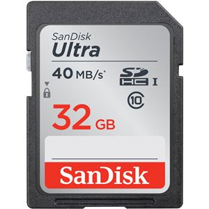 サンディスク ウルトラ SDHC UHS-I カード 32GB SDSDUN-032G-J01