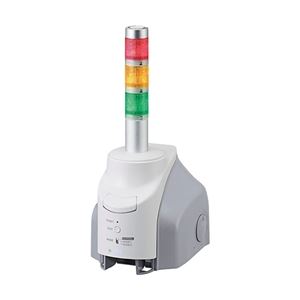 パトライト MP3再生ネットワーク監視表示灯 直径25mm／3段／赤黄緑 NHS-3FV1-RYG
