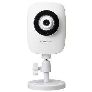 プラネックスコミュニケーションズ 100万画素 マイク内蔵 iPhone／Android対応 ネットワークカメラ 「スマカメ」暗視機能搭載モデル CS-QR20