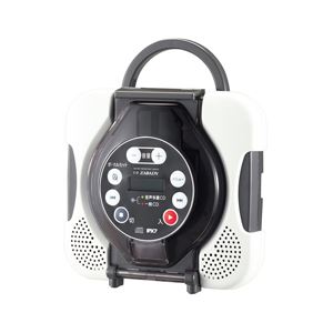 ツインバード工業 防水CDプレーヤー CD ZABADY （ブラウン） AV-J166BR