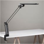 ツインバード工業 照度＆人感センサー付LEDクランプ式デスクライト （ブラック） LE-H839B