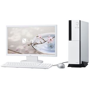 NECパーソナル LAVIE Desk Tower - DT150/DAW ホワイト PC-DT150DAW