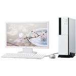 NECパーソナル LAVIE Desk Tower - DT150/DAW ホワイト PC-DT150DAW