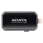 ADATA Lightning ＆ USB 3.0接続USBメモリ i-Memory UE710フラッシュドライブ ブラック/128GB AUE710-128G-CBK
