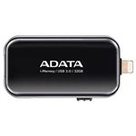 ADATA Lightning ＆ USB 3.0接続USBメモリ i-Memory UE710フラッシュドライブ ブラック/32GB AUE710-32G-CBK