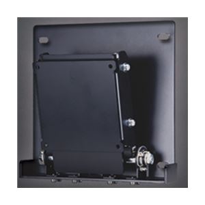 アルファーテック VESA規格100mm液晶テレビ用 薄型 壁付金具 15Kg対応 無段チルト傾斜タイプ PS-6F-MK03B