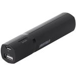 バッファロー（サプライ） モバイルバッテリー 2600mA 2.0A ブラック BSMPB2602P1BK