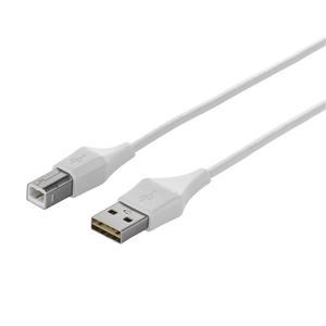 バッファロー（サプライ） どっちもUSB2.0ケーブル（A to B） 3.0m ホワイト BSUABDU230WHA