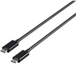 バッファロー（サプライ） USB3.1 Gen2ケーブル（C to C） 0.5m ブラック BSUCC312P05BK