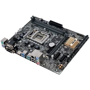 ASUS TeK Intel H110搭載マザーボード 【M-ATX】 H110M-PLUS D3