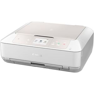 キヤノン A4カラーインクジェット複合機 PIXUS MG7730 （ホワイト） 0596C021