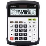カシオ計算機 防水・防塵電卓 デスクトップタイプ 12桁 WD-320MT-N