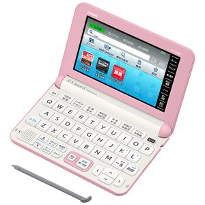 カシオ計算機 電子辞書 EX-word XD-Y3800 （160コンテンツ/中学生モデル/ライトピンク） XD-Y3800PK