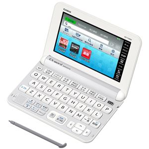 カシオ計算機 電子辞書 EX-word XD-Y3800 （160コンテンツ/中学生モデル/ホワイト） XD-Y3800WE