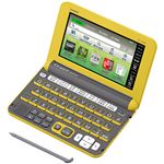 カシオ計算機 電子辞書 EX-word XD-Y4800 （170コンテンツ/高校生モデル/イエロー） XD-Y4800YW