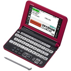 カシオ計算機 電子辞書 EX-word XD-Y6500 （140コンテンツ/生活・教養モデル/レッド） XD-Y6500RD