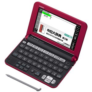 カシオ計算機 電子辞書 EX-word XD-Y7300 （100コンテンツ/中国語モデル/レッド） XD-Y7300RD