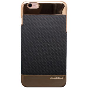 ディーフ monCarbone Curve iPhone 6 Plus/6s Plus Caseローズゴールドブラック CV006RB