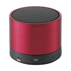エレコム NFC搭載 ハイブリッドBluetooth3.0対応スピーカー/レッド LBT-MPSPP11RD