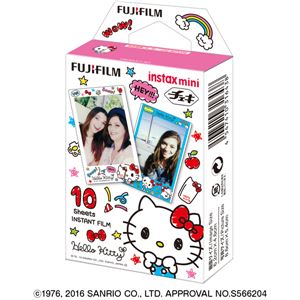 富士フイルム チェキ用カラーフィルム instax mini ハローキティ 1パック品（10枚入） INSTAX MINI KITTY2 WW 1