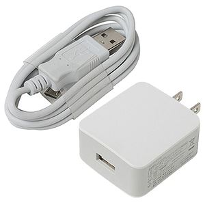 FREETEL FREETEL純正 KIWAMI用 USBコード+ACアダプタ急速充電用セット ACUSB-FTJ152D