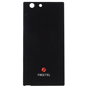 FREETEL FREETEL純正 MIYABI用 バックカバー ブラック BC-FTJ152C-BK