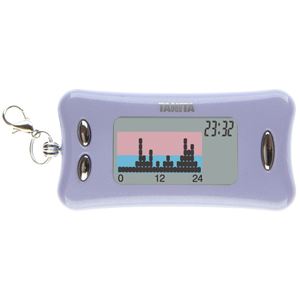 タニタ 活動量計 カロリズム LADY plus ライラック×ホワイト AM-133-PP