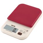 タニタ デジタルクッキングスケール レッド KJ-110M-RD