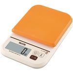 タニタ デジタルクッキングスケール オレンジ KJ-210M-OR