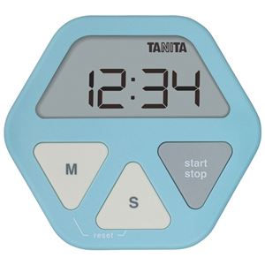 タニタ ガラスにつくタイマー ブルー TD-410-BL