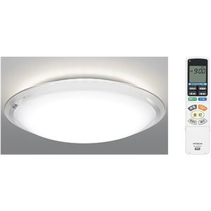 日立製作所（家電） LEDシーリングライト [ひろびろ光]搭載タイプ 洋風12畳クラス LEC-AHS1210EH