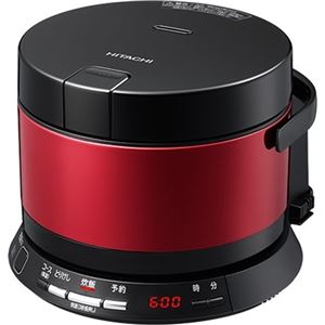 日立製作所（家電） おひつ御膳 IHジャー炊飯器 2.0合 メタリックレッド RZ-WS2MR